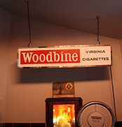 woodbine advertising Sign